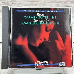 Bizet Carmen Suites 1 & 2 Tchaikovsky Swan Lake Ballet Suite [1986 CD] Classical